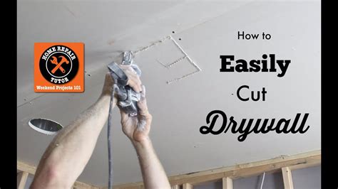 how to cut drywall around electrical boxes contected to studs|drywall cutting around electrical box.